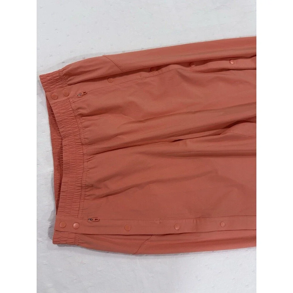 Lululemon Tear-Away Mid-Rise Track Pant Size 6 Coral Kiss Orange Swift LW5GAXS